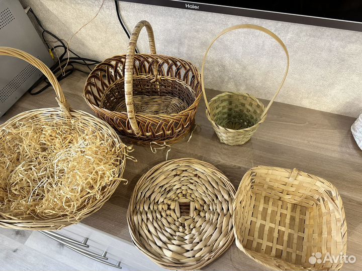 Плетеные корзинки