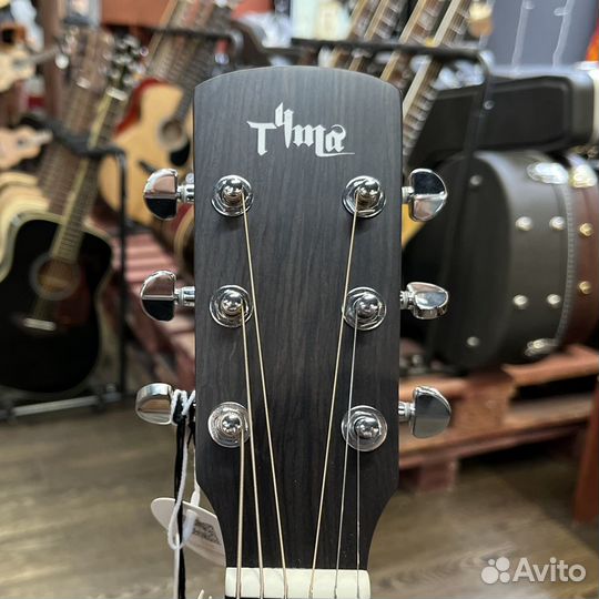 Электроакустическая гитара Tyma TD-5CE с чехлом