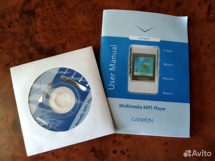 MP3 плеер canyon CN-mpv1h 2 Гб