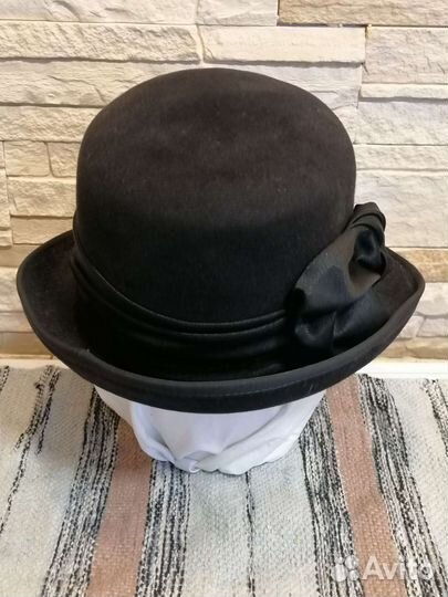 Женская фетровая шляпка