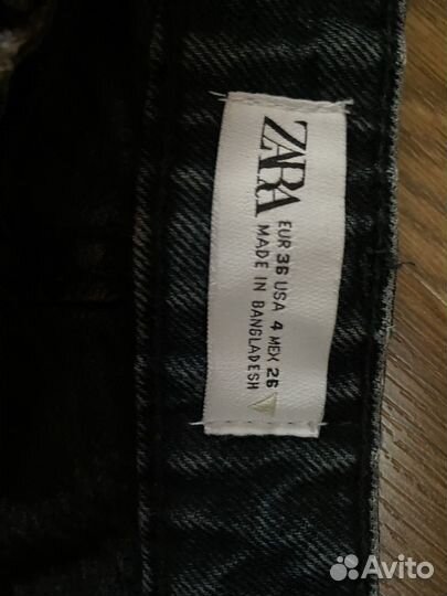 Джинсы женские zara mom