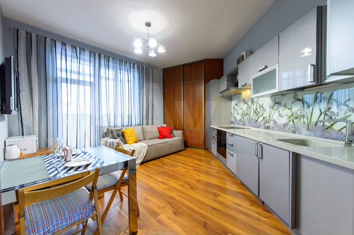 1-к. квартира, 50 м², 13/22 эт.