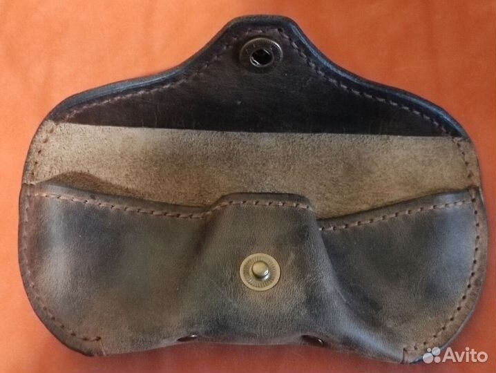 Подарочный Футляр для очков. Натуральная кожа