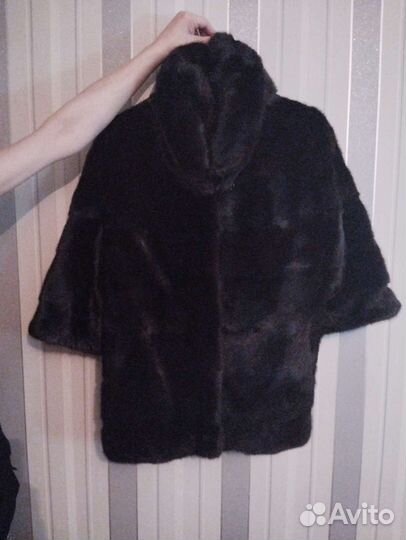 Шуба норковая ёлочка