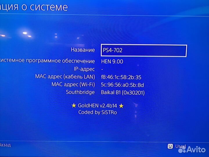 Sony PS4 Slim прошитая