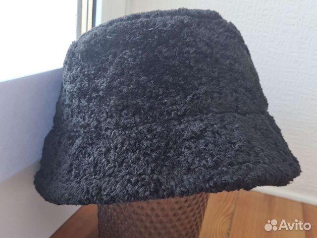 Шапка панама, женская, искусственный мех