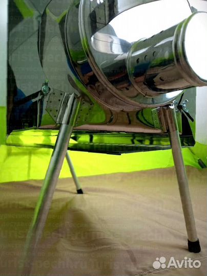 Печь туристическая Средняя на 30 л. c 3D экранами