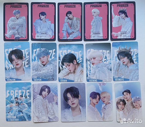 Коллекционные k-pop карты TXT