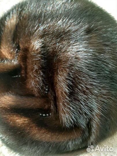 Берет женский норковый, шляпа женская