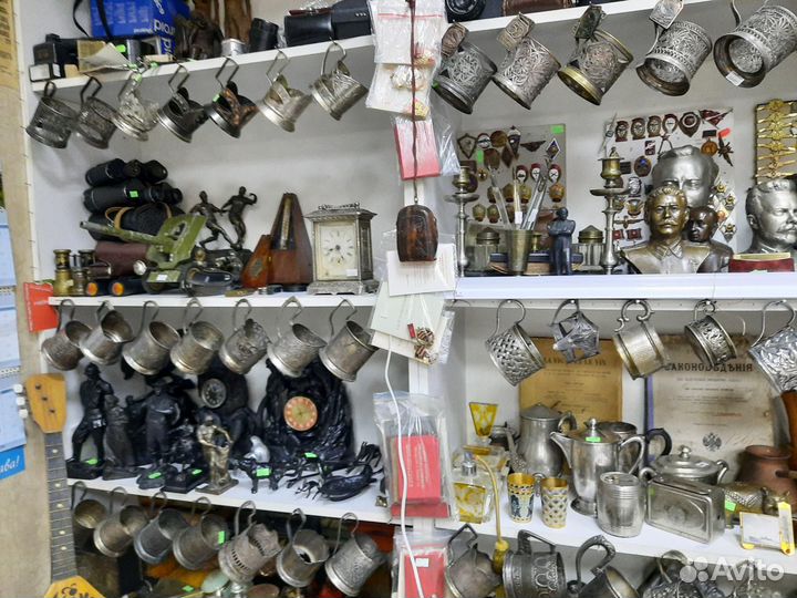 Подстаканники и старинные ключики