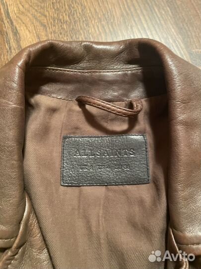 Кожаная куртка Allsaints