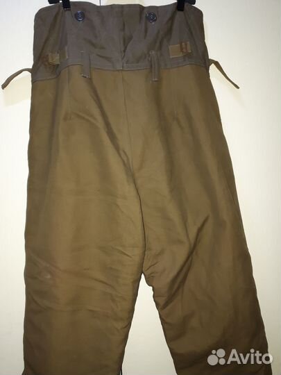 Штаны танковые брюки СССР зимние афганка