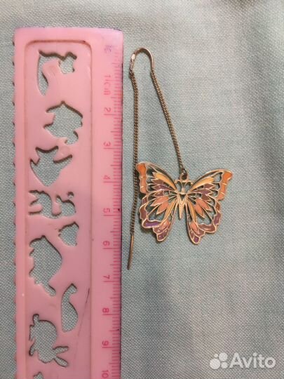 Серебряные серьги, кулон и кольцо