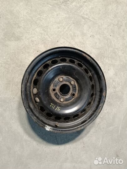 Штампованый диск R15 для VAG 5\112 ET37 (1)