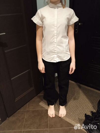 Рубашка в школу для девочки