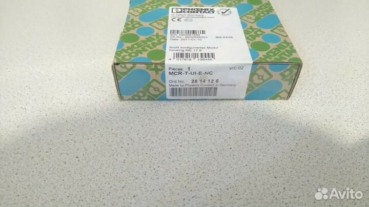 MCR-T-UI-E-NC mcrtuienc Phoenix Contact 2814126