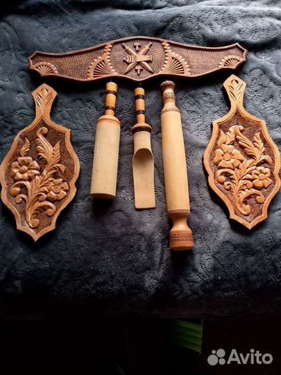 Доска разделочная резная