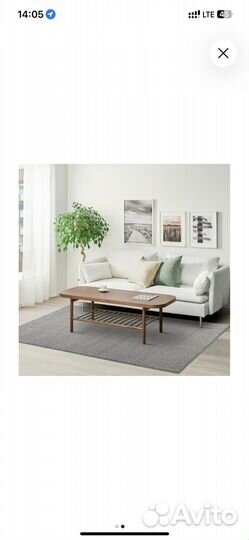 Ковер скрый IKEA новый