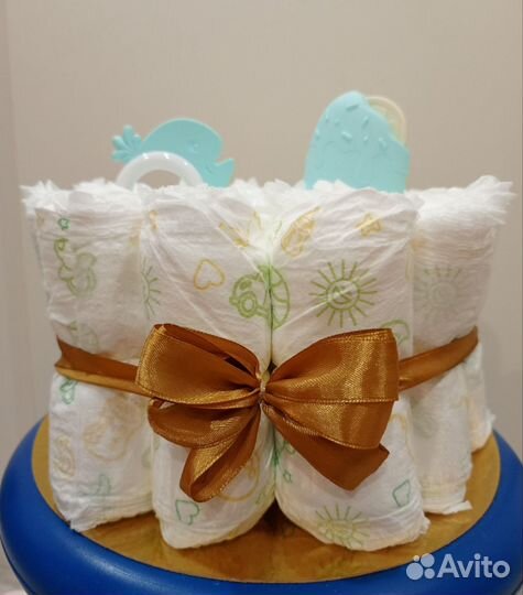 Торт из подгузников