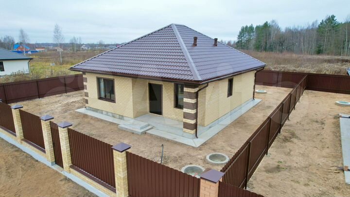 Коттедж 90 м² на участке 6 сот.