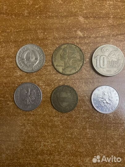 Монеты одним лотом