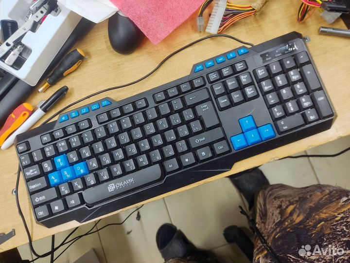 Игровая клавиатура обмен на сломанный телефон