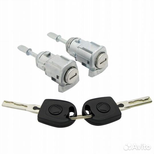 Замок двери лечинка лев+прав с ключами VW T5 компл