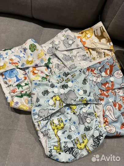 Многоразовые подгузники трусишка новые