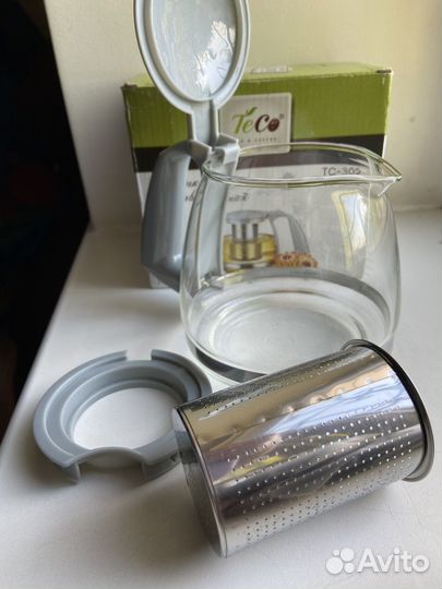 Чайник заварочный стеклянный 0,75 л