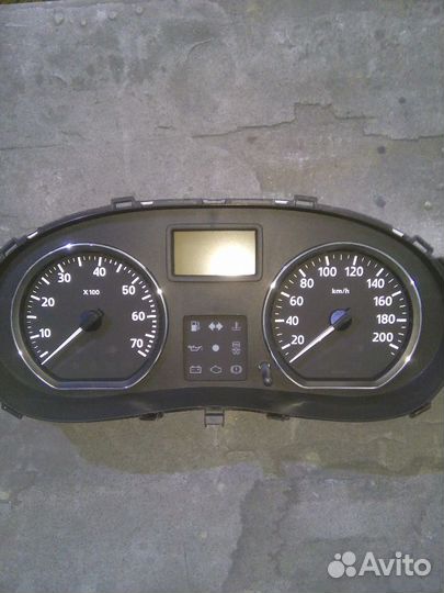 Щиток приборов без стекла