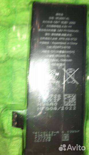 Новый аккумулятор на iPhone 5c