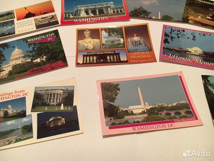 Открытки Washington 2001 года из Америки