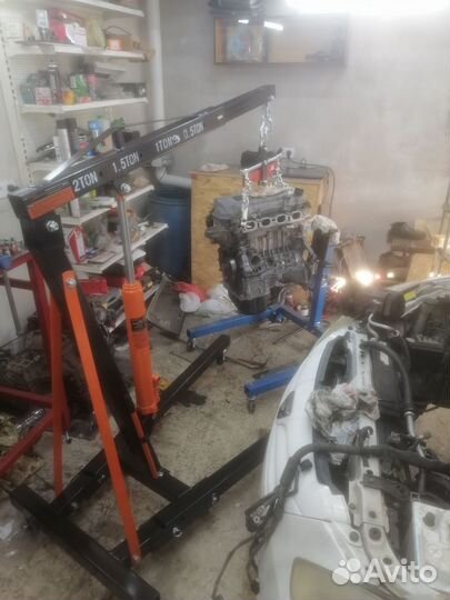 Кран гидравлический гаражный гусь аренда