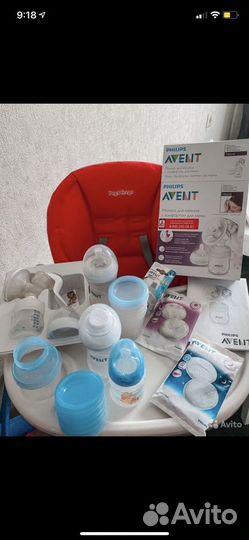 Молокоотсос Avent и много всего