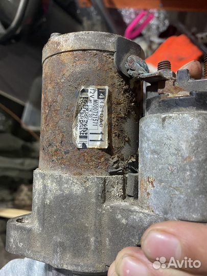 Стартер на mitsubishi lancer 10 вариатор