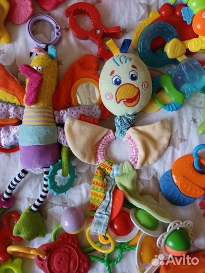 Погремушки игрушки для малышей пакетом