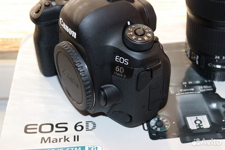 Canon 6d mark ii kit 24-105mm stm новый
