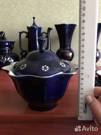 Фарфор синий cobalt