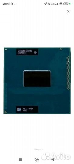 Процессор intel core i5 3360М