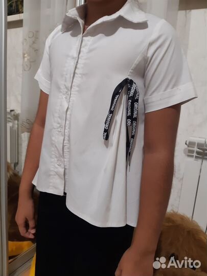 Блузка школьная