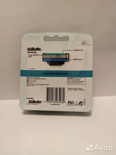 Сменные Кассеты gillette