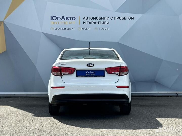 Kia Rio 1.6 AT, 2016, 58 000 км