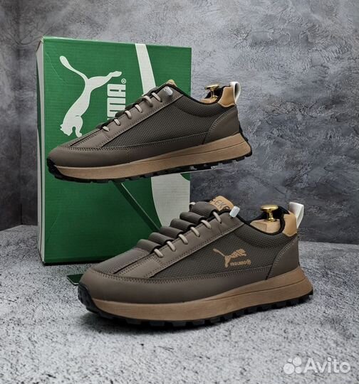 Кроссовки мужские эко кожа