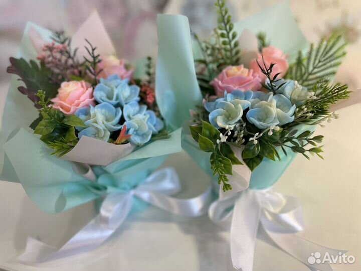 Букет из мыла