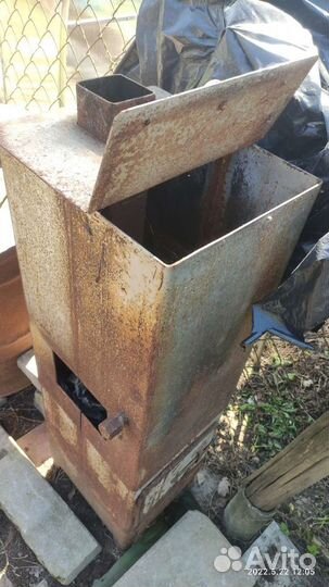 Печь для бани с баком