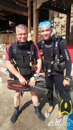 Обучение дайвингу, пробное погружение