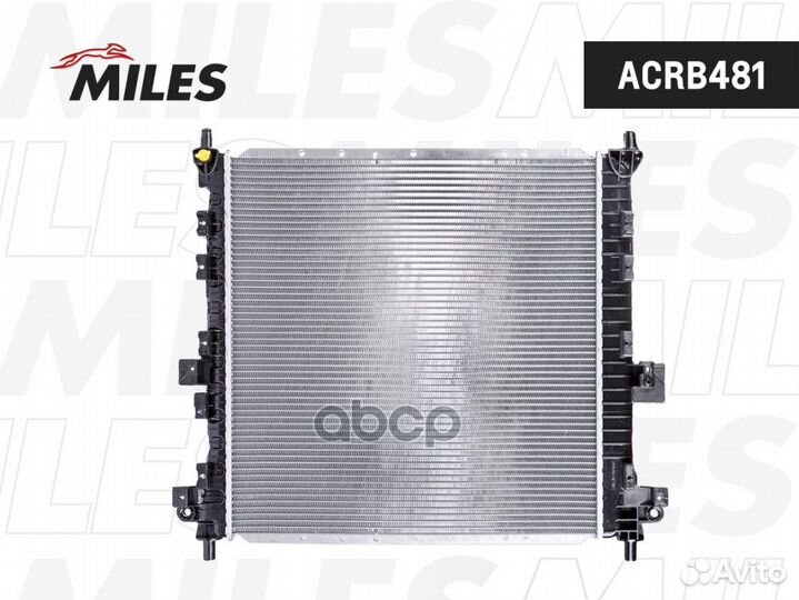 Радиатор miles ssangyong actyon/kyron 2.0-2.3 M