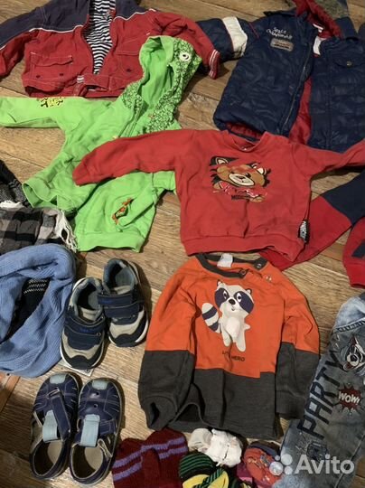 Вещи пакетом на мальчика 1 - 2,5 года