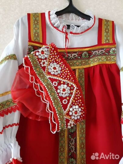 Для фотосессий, русский народный костюм