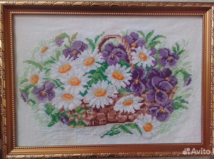 Картины крестиком. Ручная работа